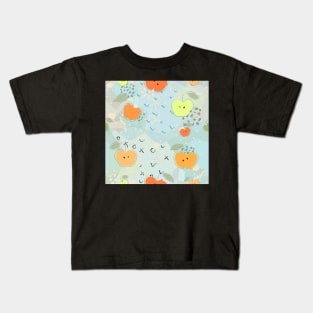 Apple Pattern Kids T-Shirt